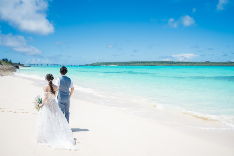 宮古島の綺麗な海で、とっても素敵な仕上がりでした！_42227_投稿写真_1