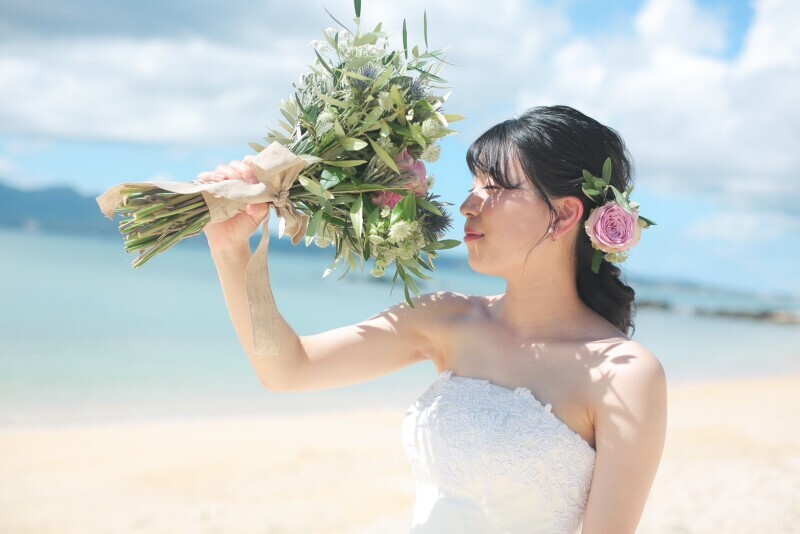 沖縄の青い海を背景に！素敵な写真が撮れておすすめです！_42563_投稿写真_1