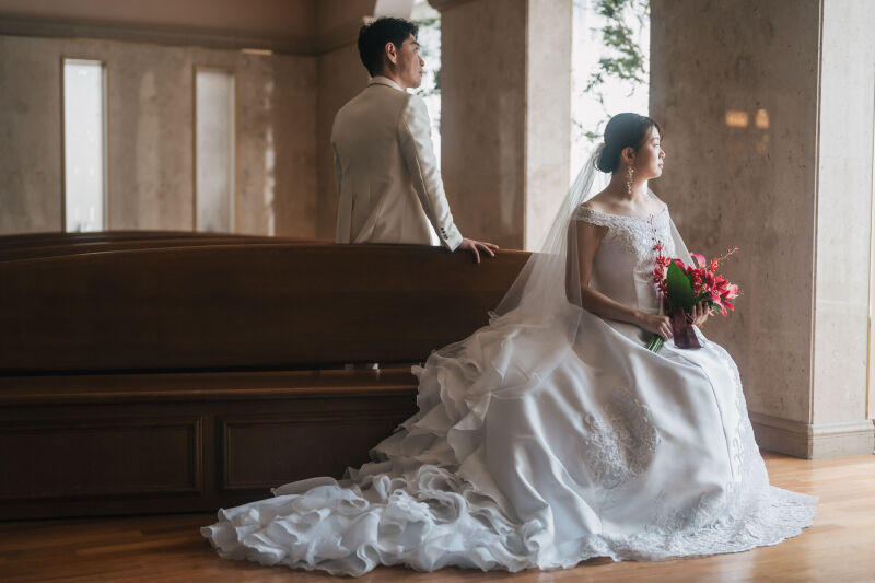 ナチュラルなチャペルで挙式風のお写真♡_43046_投稿写真_2