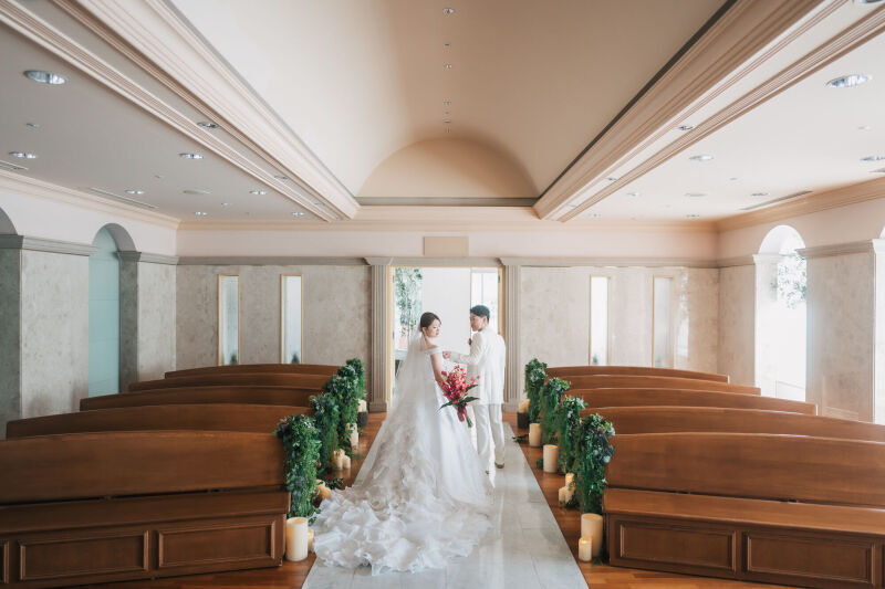 ナチュラルなチャペルで挙式風のお写真♡_43046_投稿写真_3