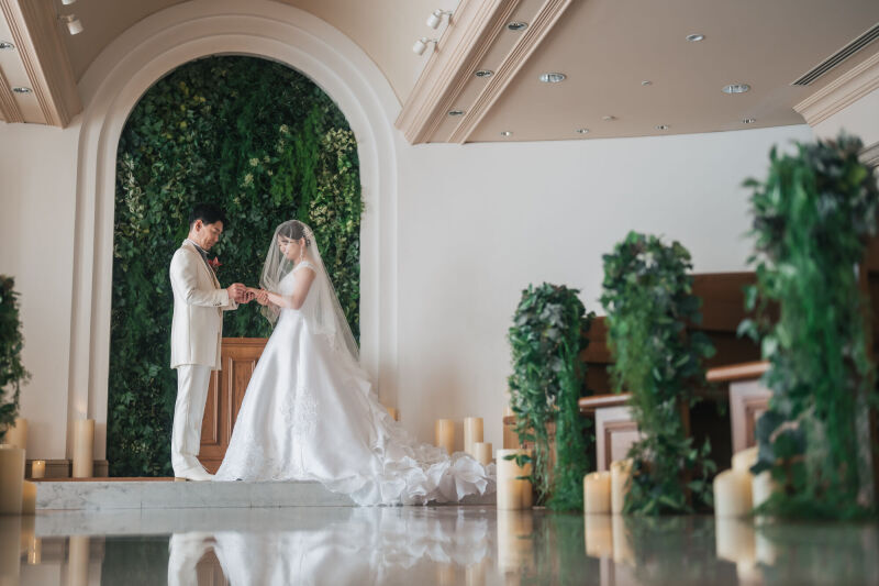 ナチュラルなチャペルで挙式風のお写真♡_43046_投稿写真_1