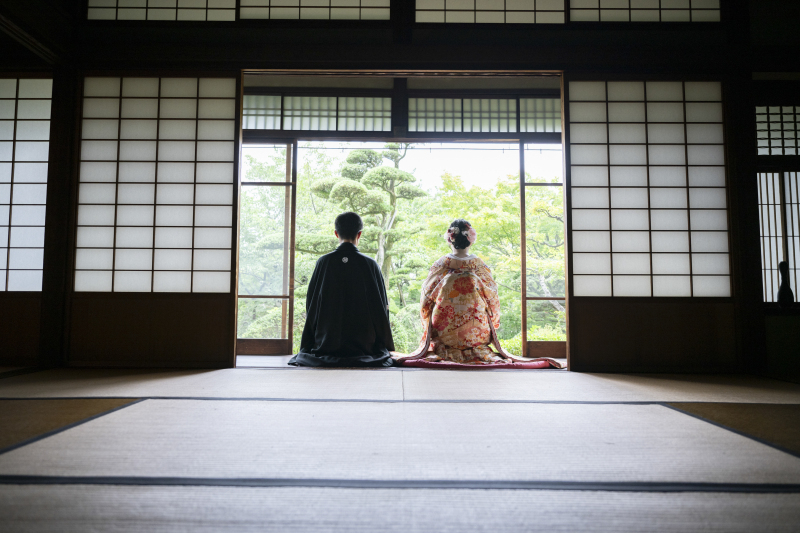 和装にぴったりの庭園撮影で、家族やペットと撮影も可能！_43724_投稿写真_1