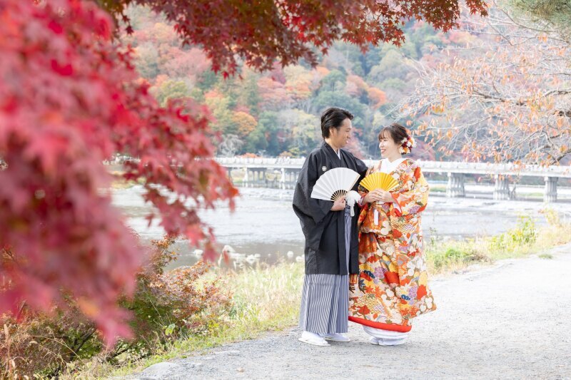 紅葉京都での撮影！白無垢と色打掛両方着れて幸せな撮影でした！_44677_投稿写真_3