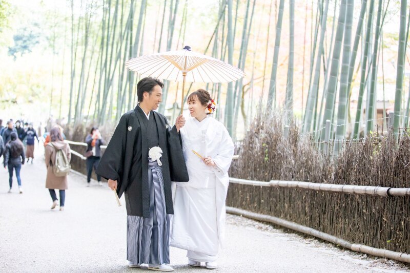 紅葉京都での撮影！白無垢と色打掛両方着れて幸せな撮影でした！_44677_投稿写真_2