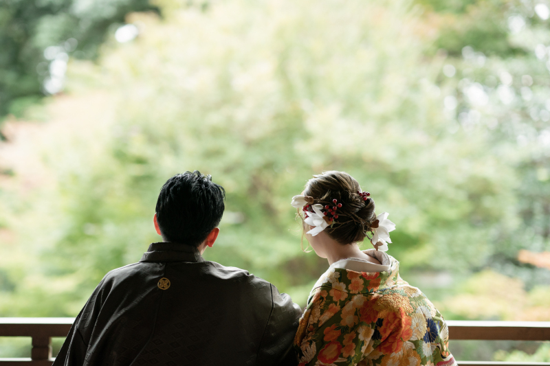 おしゃれから王道まで叶う日本庭園でこだわりの大人和婚スタイル_45066_投稿写真_1