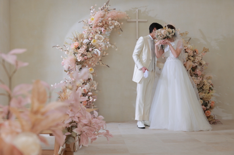 チャペルフォトができます！お花に囲まれたスタジオで可愛いです_44973_投稿写真_1