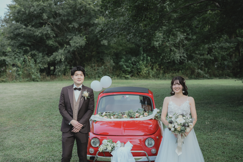 お気に入りの車と撮る前撮り！_44974_投稿写真_1