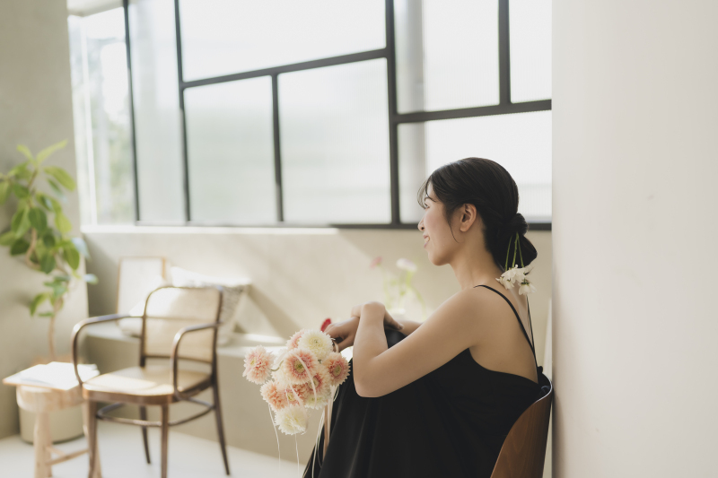 韓国風スタジオ、ヘアメイク、小物すべて可愛い♡_45581_投稿写真_1