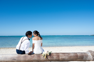 沖縄ウェディングフォト　北谷店_アドバイス写真