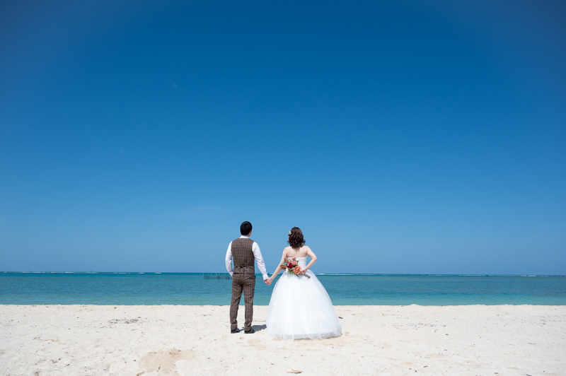 青い空、青い海で楽しく撮影_47783_投稿写真_3