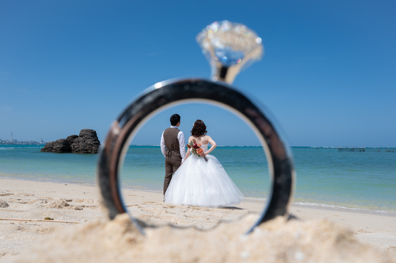 青い空、青い海で楽しく撮影_47783_投稿写真_1