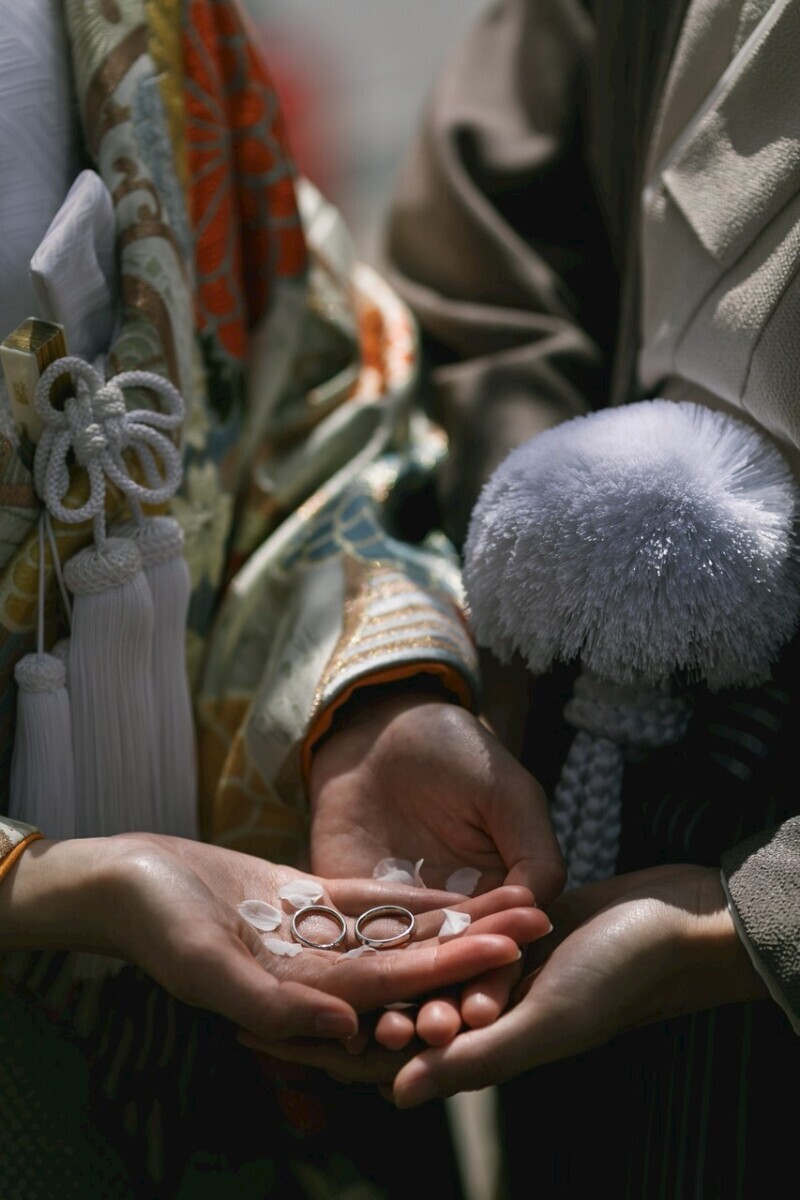 和装で桜と一緒に撮影！チャペルでフォトウェディングも可能！！_47985_投稿写真_1