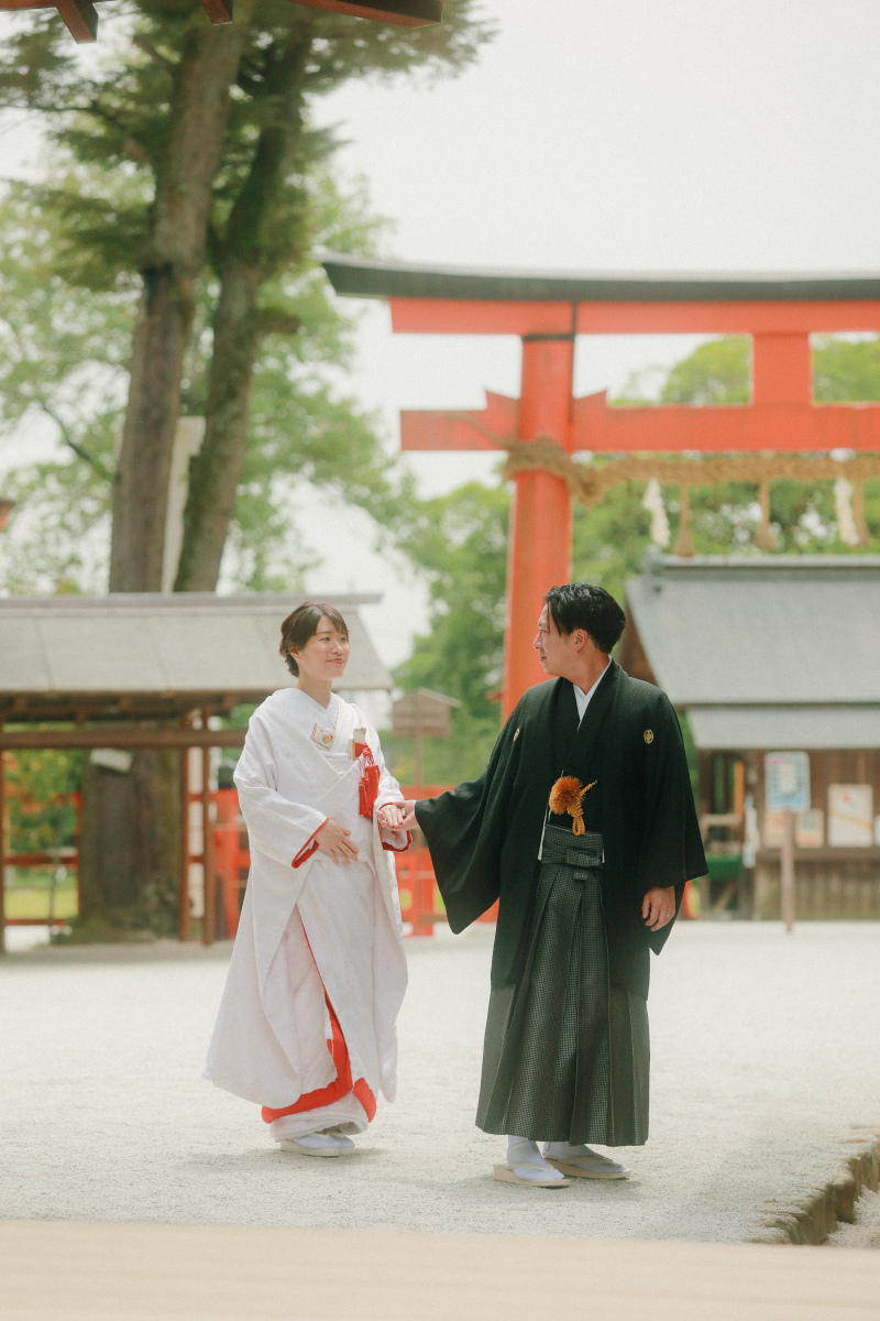 上賀茂神社での撮影だけでなく、神前での結婚報告もできます！_48563_投稿写真_2