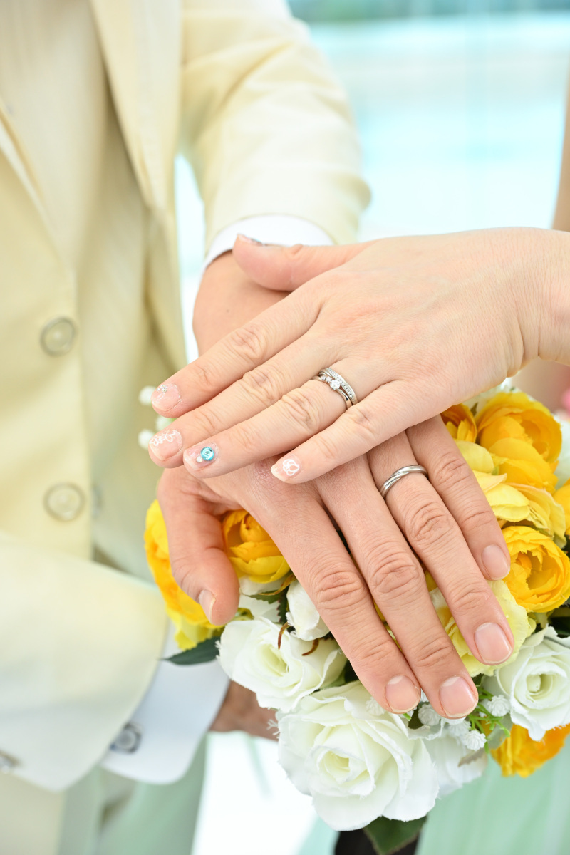 美しいブルーのチャペルに大階段や鐘など色んな撮影ができる♡_48604_投稿写真_1