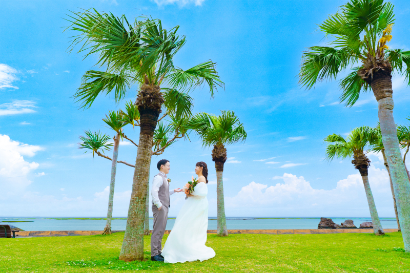 沖縄の綺麗な景色で理想のウエディングフォト！_48930_投稿写真_2