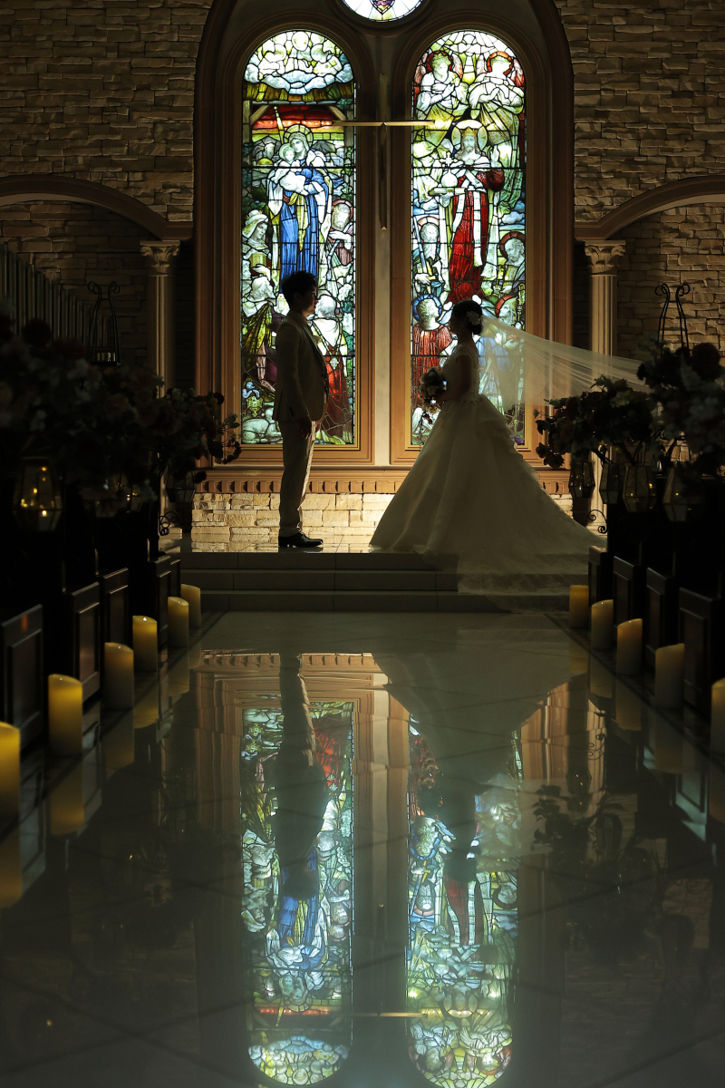 素敵なステンドグラスのチャペルで撮影できる‼︎_49642_投稿写真_2
