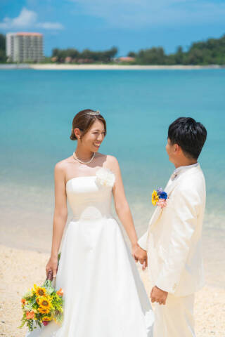 OKINAWA ワタベウェディング_アドバイス写真