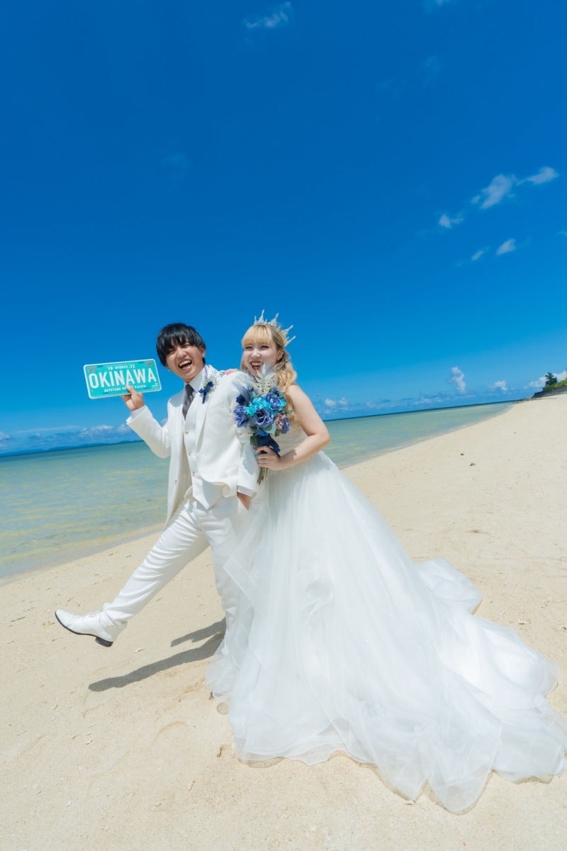 穴場の綺麗な海で沖縄を感じれるウエディングフォトがとれます！_51053_投稿写真_2