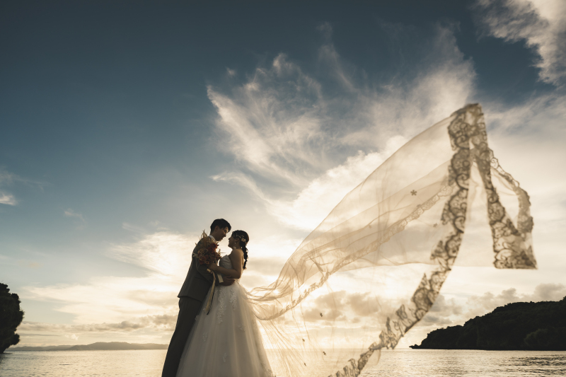 石垣の綺麗な海と空の下でロケーション撮影_50731_投稿写真_1