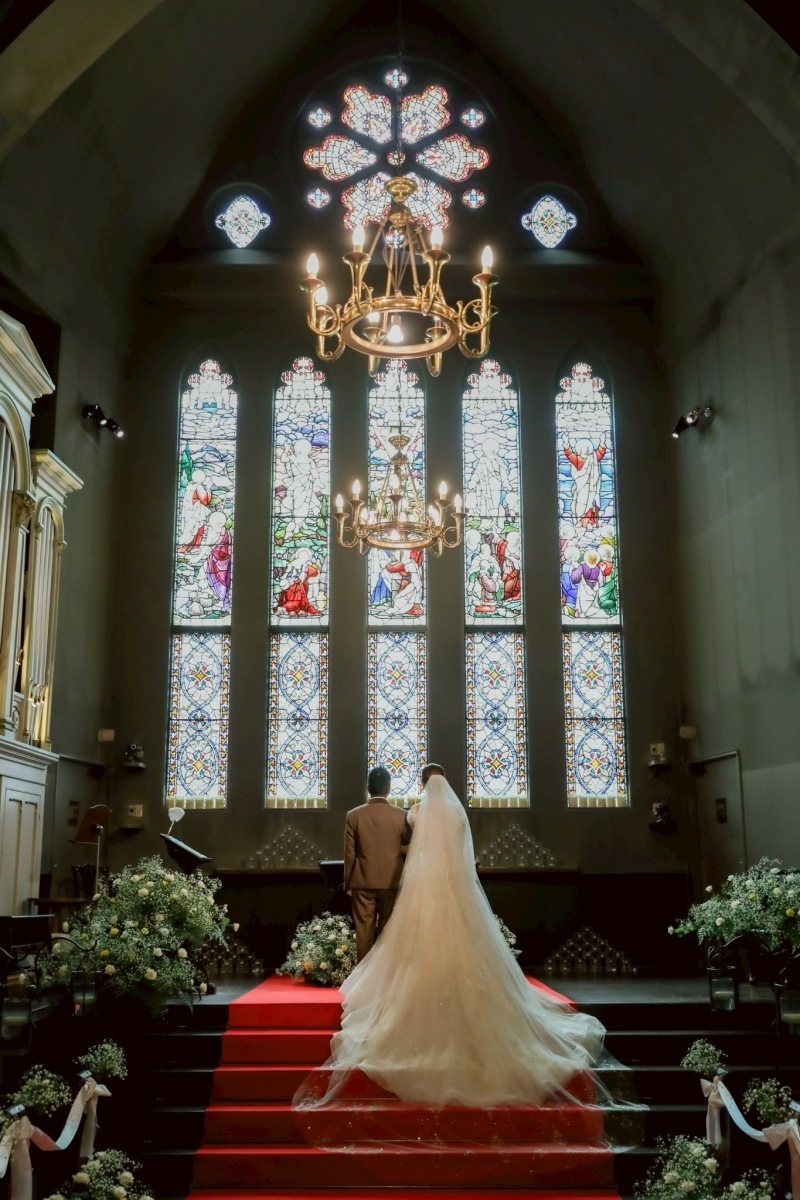 本格的なチャペル(大聖堂)で挙式さながらの写真撮影！_50838_投稿写真_1