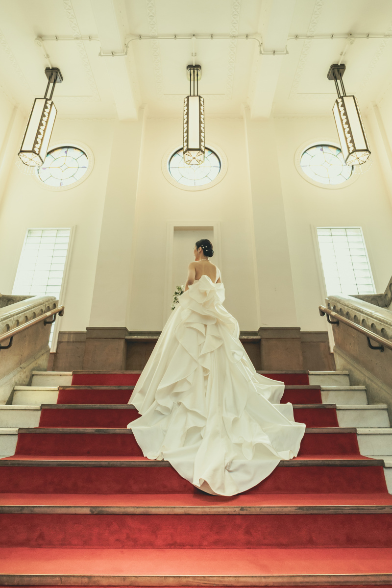 大阪城をバックに写真が撮れる！大階段（赤階段）が素敵◎_51501_投稿写真_1