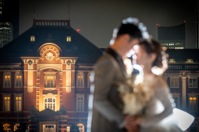 夜のローケーション撮影がおすすめ ドレスが映えて幻想的◎_51718_投稿写真_1