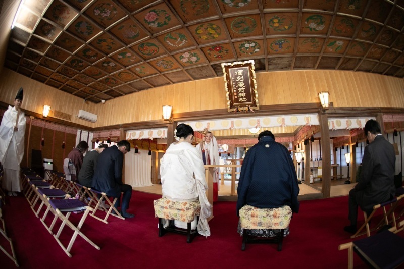 神社での結婚報告祈願とロケーション撮影とてもよかったです_52038_投稿写真_1