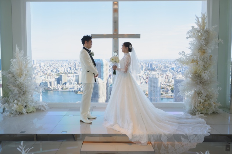 【ロケーション最高チャペル撮影】東京が一望できドレス撮影◎_52718_投稿写真_1