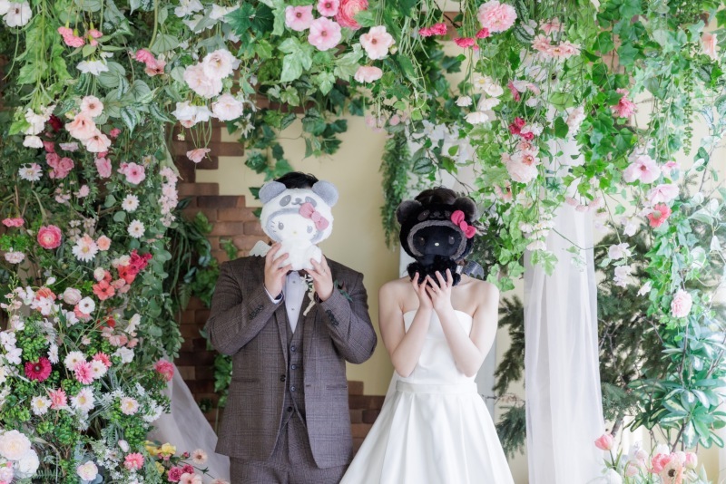 スタッフの対応◎スタジオ内にガーデン風の撮影場所もあります！_54021_投稿写真_1