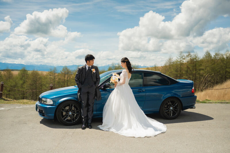 思い出の地を愛車と撮影★ 軽井沢の青空と大草原をバッグに_56005_投稿写真_1