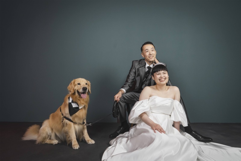 大型犬と一緒に楽しく撮影ができるウェディングフォト！_56484_投稿写真_1