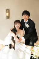 ワンちゃんとゲストと共に