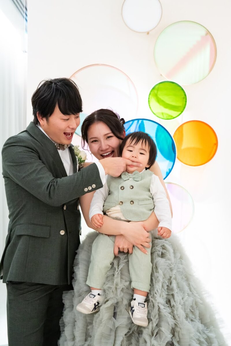 お子さまと一緒に叶えるフォトウェディング♡家族の思い出を写真に✨
