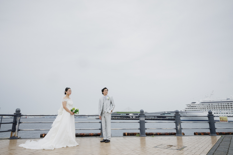 横浜赤レンガ倉庫でのロケーションフォト♪