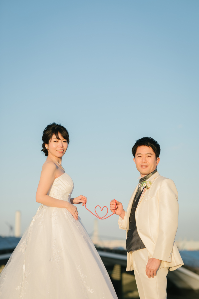 【お持ち込み大歓迎！】撮影アイテムを使ってお二人らしく♪