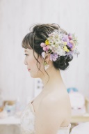 洋装ヘアスタイル♪