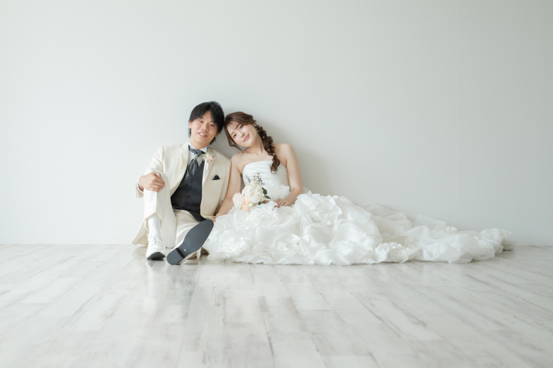 【スタジオで叶える！】結婚式の前撮り・フォトウェディング♪