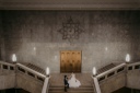 東京国立博物館でクール&ドラマティックな空気に包まれたロケーションフォトを