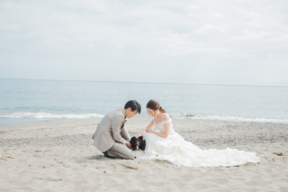 大切なペットと一緒にフォトウェディングを残してみませんか？