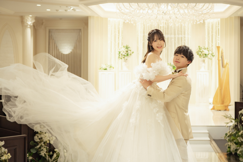 憧れのチャペルウェディングをお写真に残していきましょう！