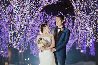 【幻想的な世界観が◎】冬のイルミネーションフォト