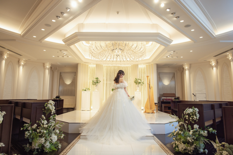 憧れのチャペルウェディングをお写真に残していきましょう！