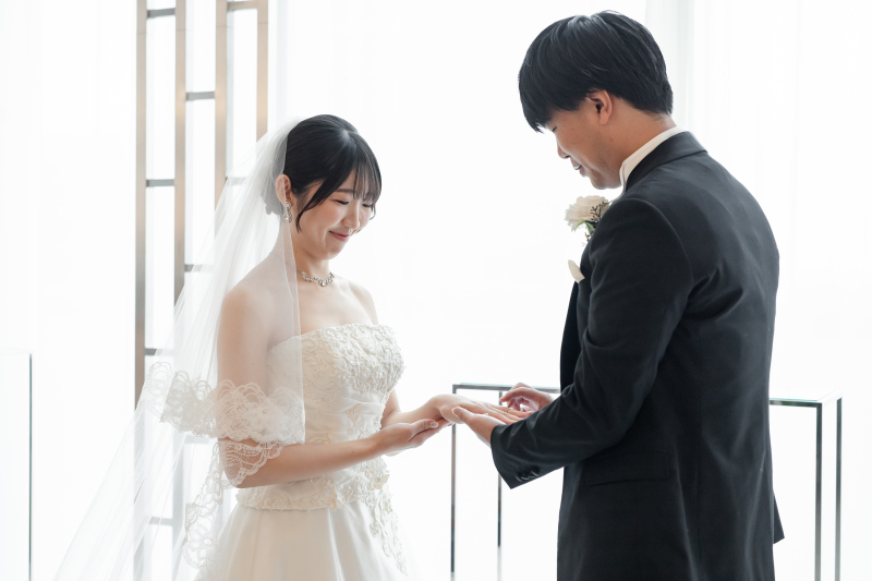 憧れのチャペルウェディングをお写真に!