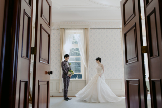 骨格診断「ウェーブさん」に似合うウェディングドレス♡