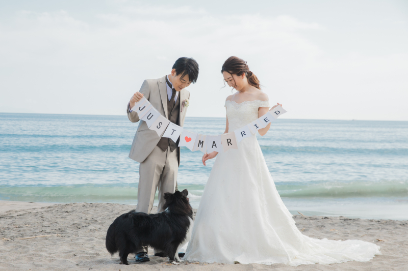 夫婦としての歴史の門出に