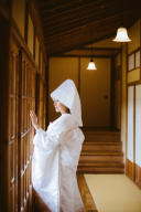 おかつら&綿帽子♪