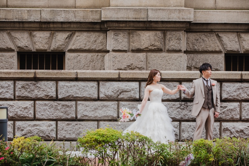 横浜でのウェディングフォトロケーション紹介【馬車道】