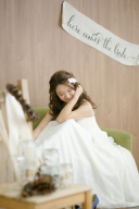 ダウンスタイルでゴージャスに！キュートに！