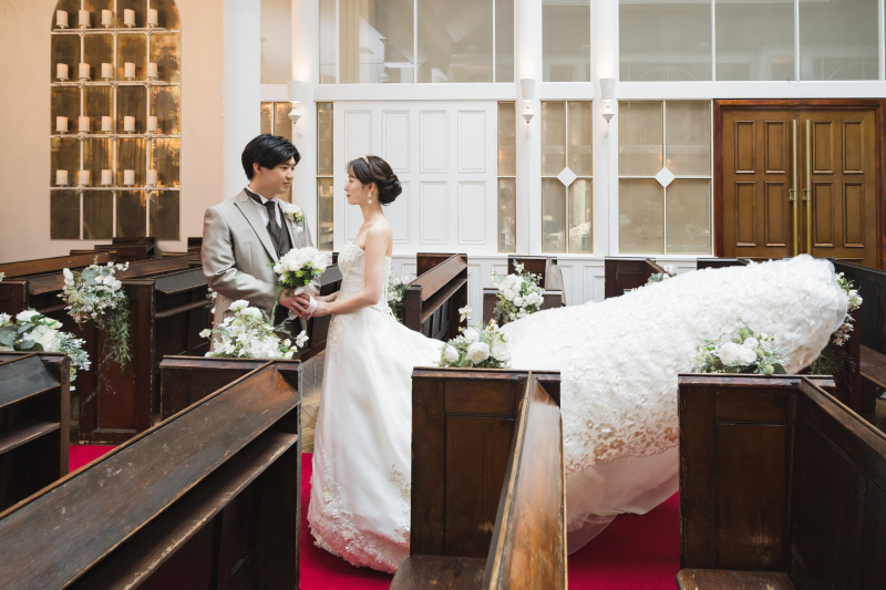 最高の一枚を！ 前撮りのウェディングドレスの選び方