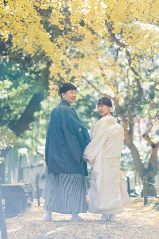 四季彩鮮やかな輪王寺でしっとり大人なロケーションフォトを